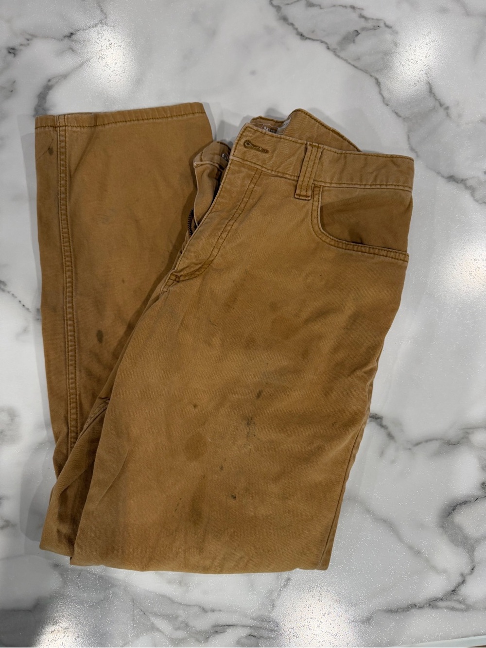 Carhartt Men's Brown/Tan Work Pants